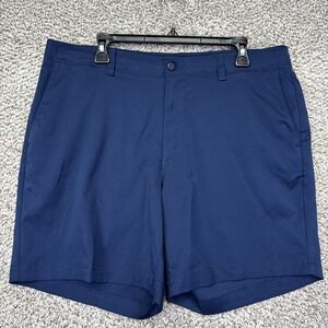 Pro Tour Performance Golf Shorts Men's Size 38 Blue 7" Inseam Stretch Pockets